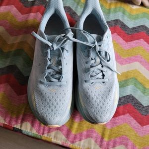 HOKA One One blue sneakers women's 9 B